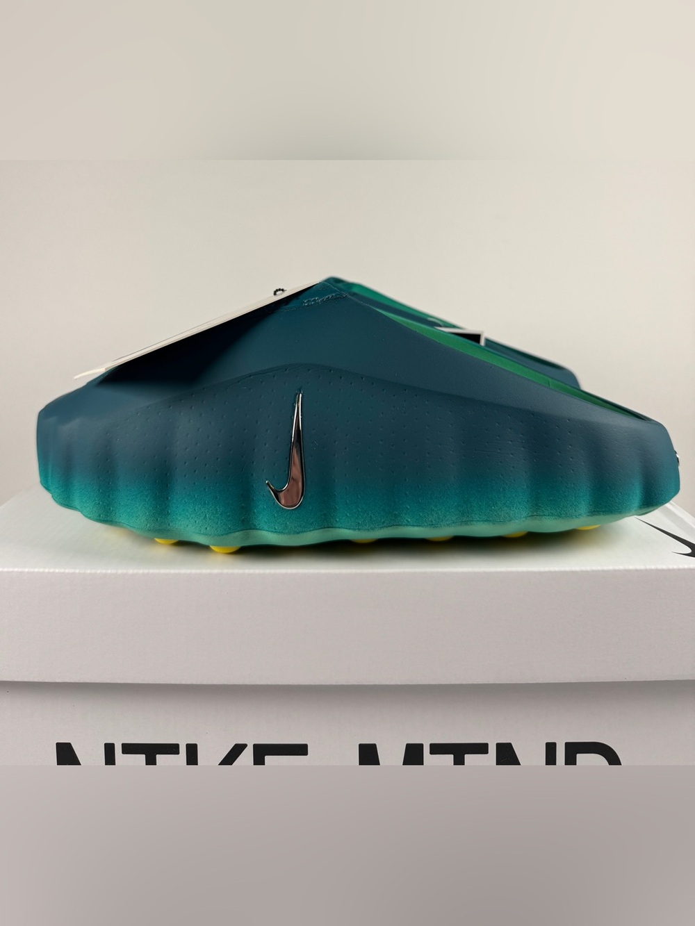 Nike Mind 001 Slide Geode Teal Light Menta HQ4307 301 Mens Size 9 - Picture 2 of 8